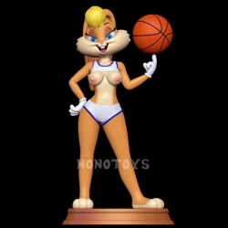 Lola Bunny with a Basketball NSFW
