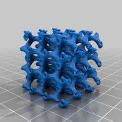 Low Poly Shoen Gyroid SHELL version