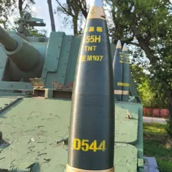 M114 155 mm howitzer piggy bank