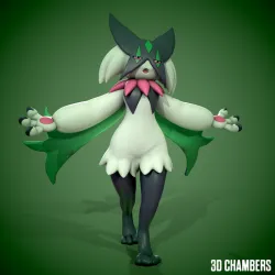 Meowscarada STL - Pokemon Scarlet Pokemon Violet