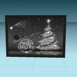 merry christmas - nightlight cover