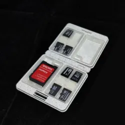 micro sd and SD holder case