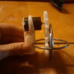 Motor mount for classic gyroscope