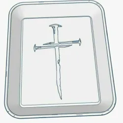 Nail cross tray