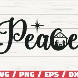Nativity SVG Bundle / Cut File / Cricut / Commercial use / Nativity SVG / Christmas SVG / Christmas Decoration / Clip art / Vector