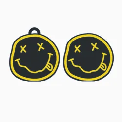 Nirvana Keychain and Logo
