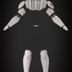 Obi Wan Kenobi Battle Armor for Cosplay