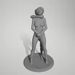 old man and young woman