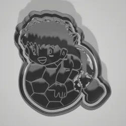 Oliver Atom Tsubasa Cookie Cutter