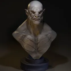 Orc Azog fanart