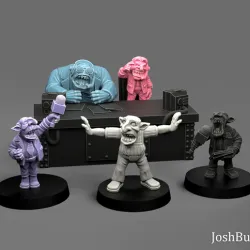 Orc Grapplaz #3 (SET OF 5)