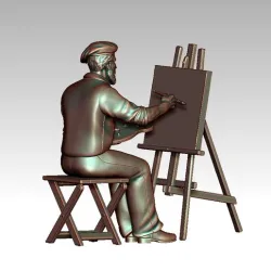 painter 3D print model