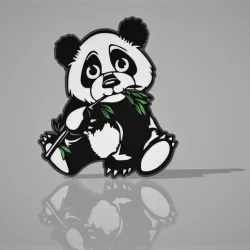 panda lamp