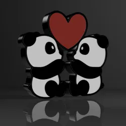 Panda Love V2 Lamp