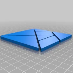 Parametric Tangram set