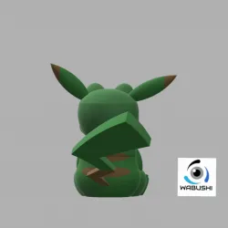 Pepechu - Pepe the Pikachu Funny Meme Pokemon Figurine