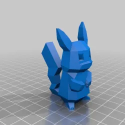 Pikachu Low poly
