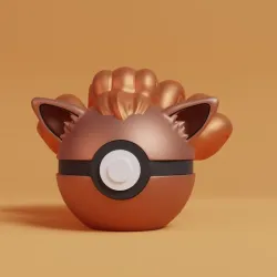 Pokemon Vulpix Pokeball