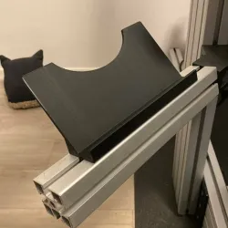 Porta Tastiera Sim Racing Keyboard Holder Profile 45mm