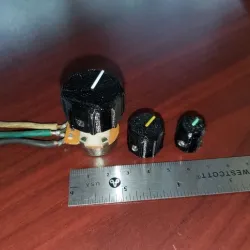 Potentiometer knobs