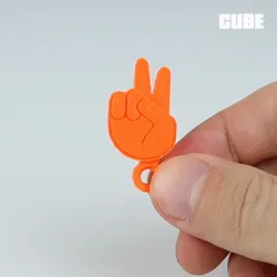 PRINT-IN-PLACE VICTORY KEYCHAIN