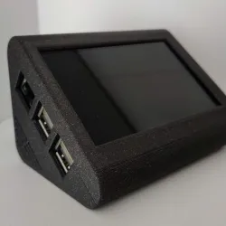 Raspberry Pi 3(2) OctoPi Case with HyperPixel Touch Screen (OctoTouch)