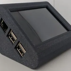 Raspberry Pi 3(2) OctoPi Case with Touch Screen (OctoTouch)