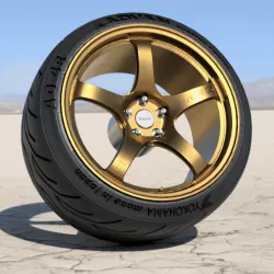 RAYS Gramlights 57CR 18 inch rims with yokohama ADVAN tires