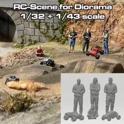 RC-Scene for Diorama / Slotcar / Drift