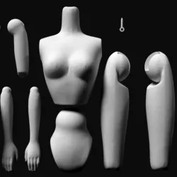 Replacement parts for 90s Barbie