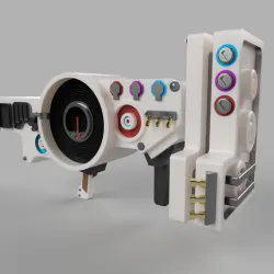 Saint Row 4 Dubstep Gun STL Set
