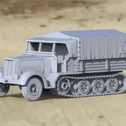 Sd Kfz 7 3D print model