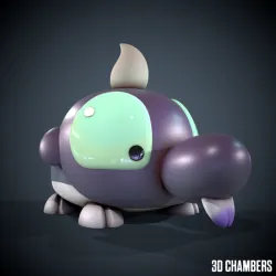 Shroodle STL - Pokemon Scarlet Pokemon Violet