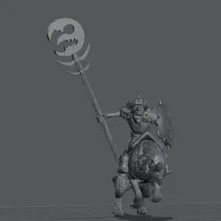 SOULEATER MOON GOBBO BANNER CARRIER