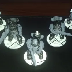 Space Crusader Rifleman Squad