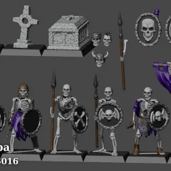 Spooky Skeletons