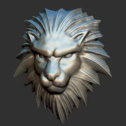Squall Leonhart belt buckle Leon head from Final Fantasy