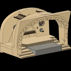 Star Wars - Jabba´s Palace - Throne