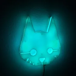 Stray Cat Logo LED