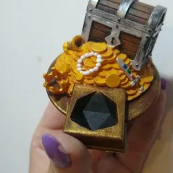 Treasure Token d20 - Portadados d20