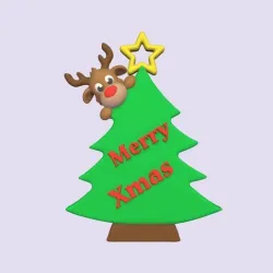 Tree and Reindeer