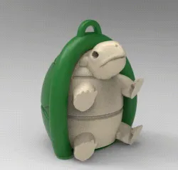 Turtle key ring