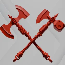 Unknow Pattern Power Axe