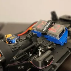 Vanquish VS410 Micro-Servo + LCG Battery Mounts