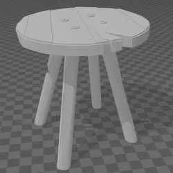 Wooden Stool