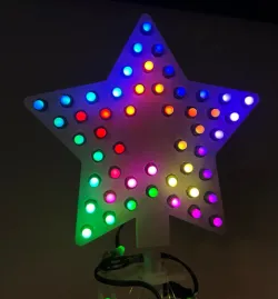 WS2811 Star for Spiral Tree