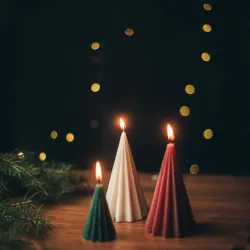 3D model – Christmas candle mold