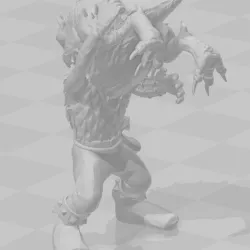 9th age goblin splatterer - Gnasher cub thrower crew 3