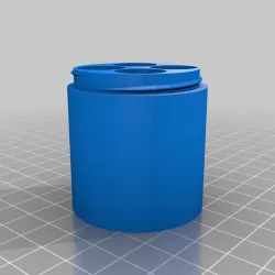 AA Battery container multi color