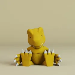 Agumon Sleeping